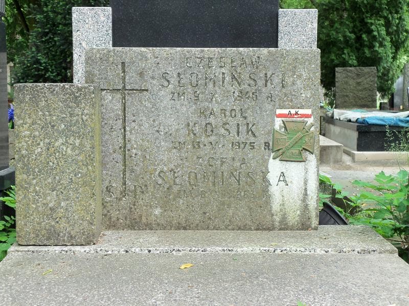 Zdjęcie grobu Czesław Słomiński (2)