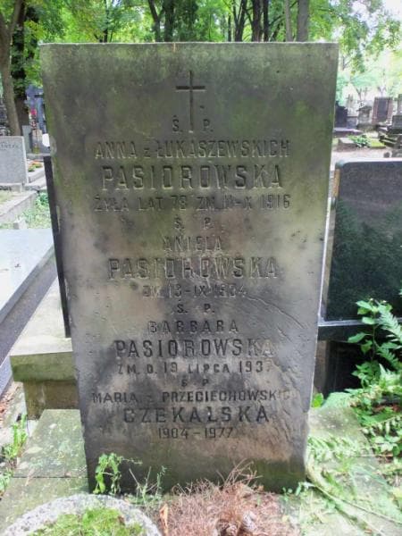 Zdjęcie grobu Maria Czekalska (2)