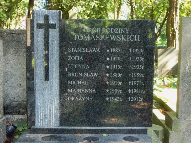 Zdjęcie grobu Bronisław Tomaszewski (2)