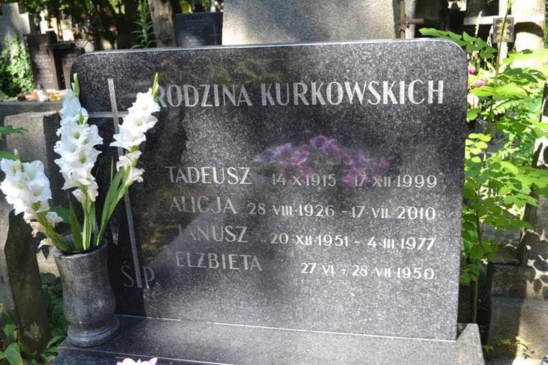 Zdjęcie grobu Tadeusz Kurkowski (2)