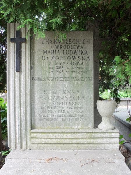Zdjęcie grobu Seweryna Czarnecka (2)