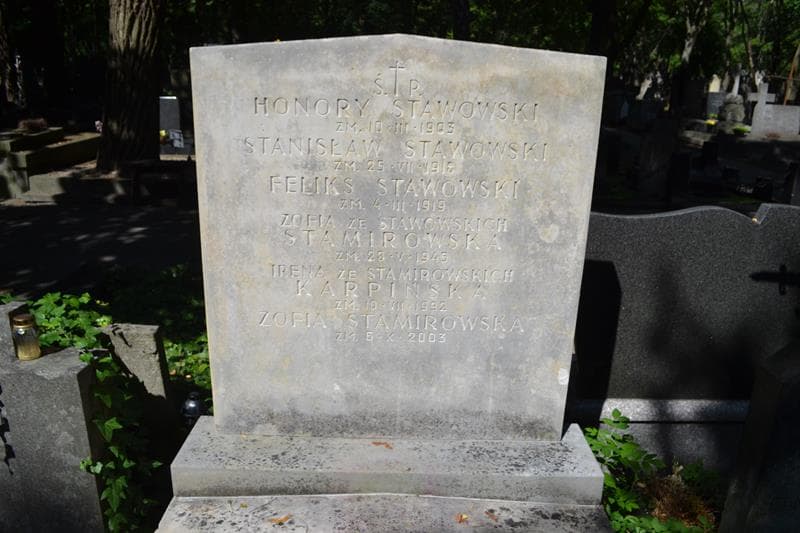Zdjęcie grobu Stefania Rzewuska (2)