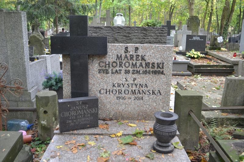 Zdjęcie grobu Marek Choromański (2)