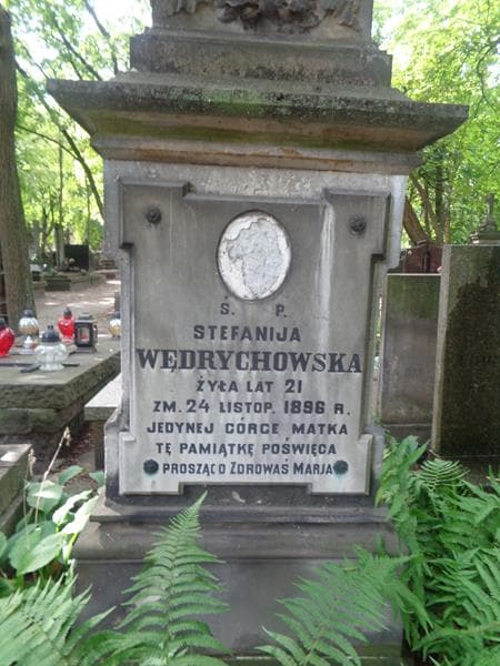 Zdjęcie grobu Stefanija Wędrychowska (2)