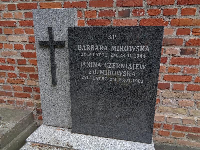 Zdjęcie grobu Janina Czerniajew (2)