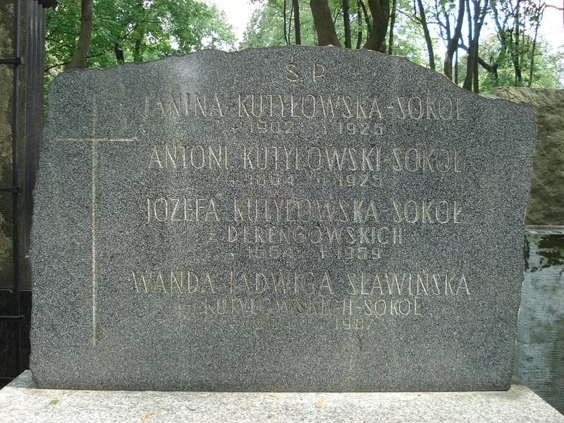 Zdjęcie grobu Janina Kutyłowska-Sokół (2)