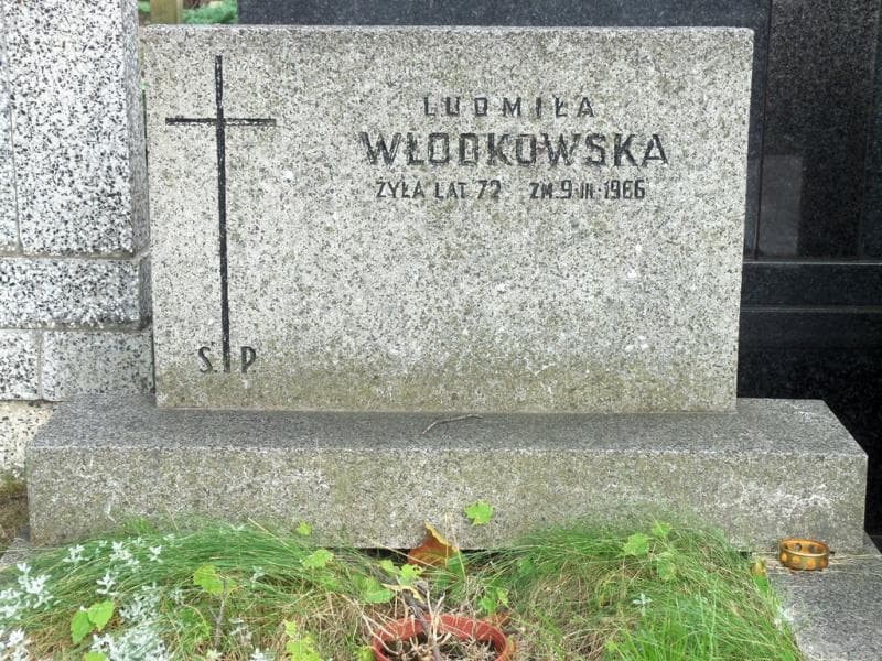 Zdjęcie grobu Ludmiła Włodkowska (2)