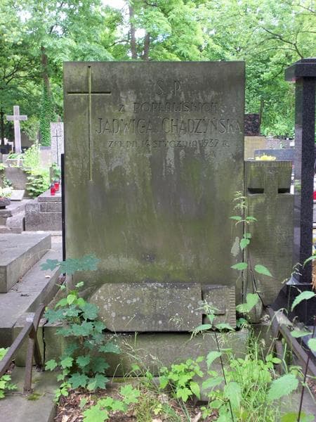 Zdjęcie grobu Jadwiga Chądzyńska (2)