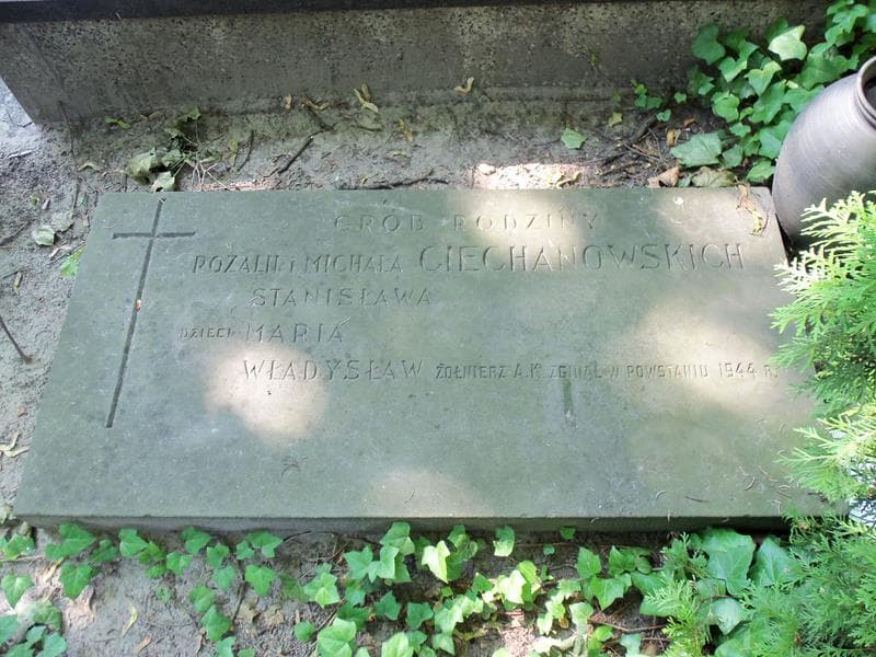 Zdjęcie grobu Władysław Ciechanowski (2)