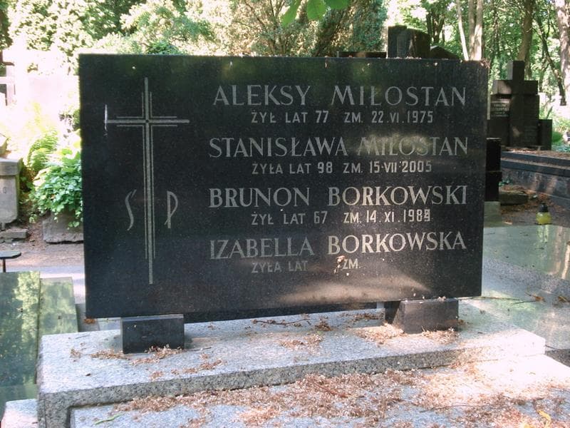 Zdjęcie grobu Brunon Borkowski (2)