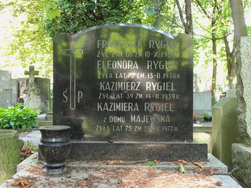Zdjęcie grobu Kazimiera Rygiel (2)
