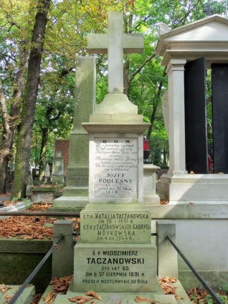 Zdjęcie grobu Natalia Taczanowska (2)