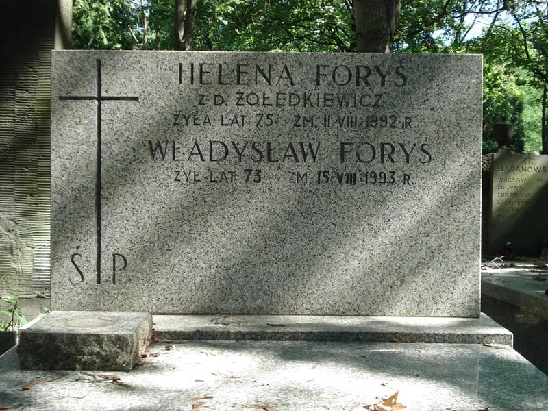 Zdjęcie grobu Helena Foryś (2)