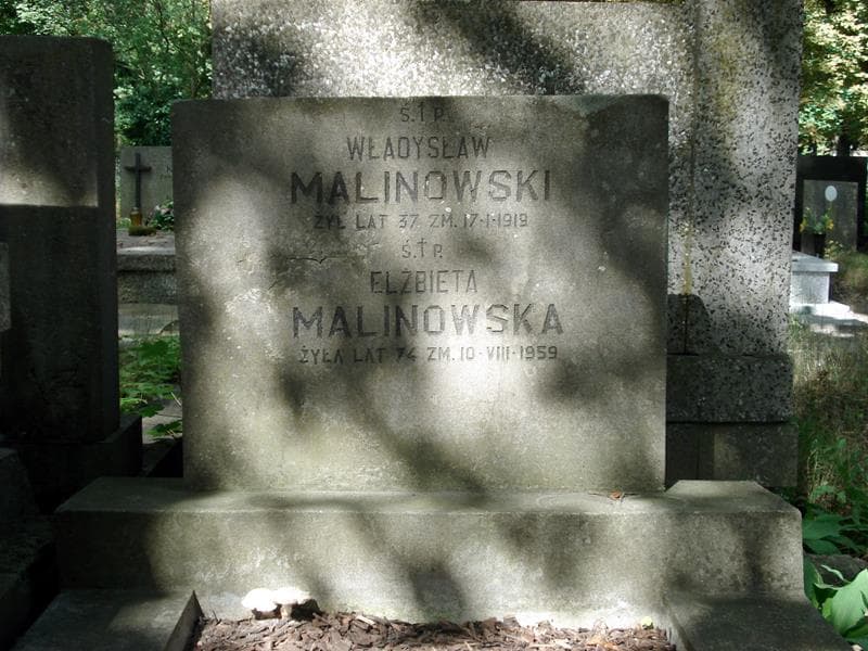 Zdjęcie grobu Władysław Malinowski (1)