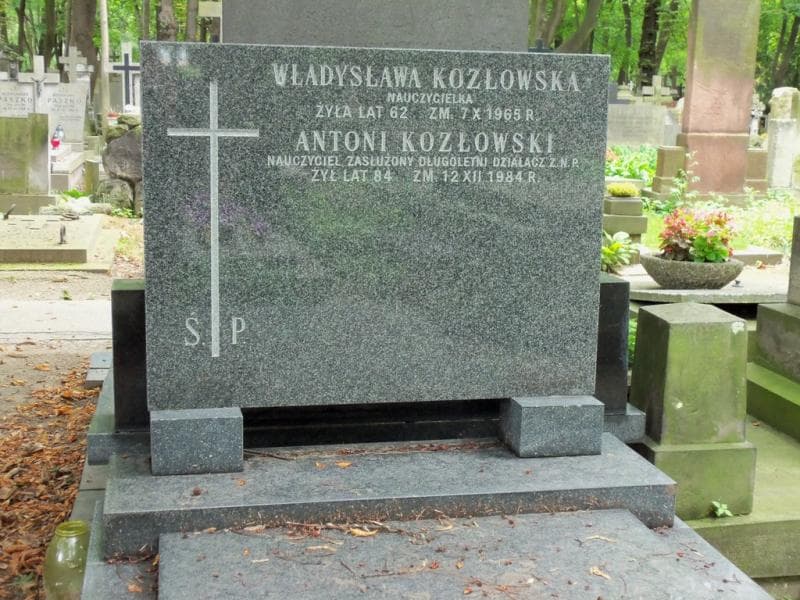 Zdjęcie grobu Władysława Kozłowska (2)