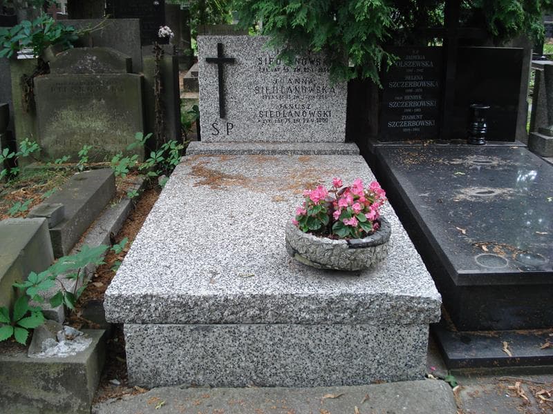 Zdjęcie grobu Joanna Siedlanowska (1)