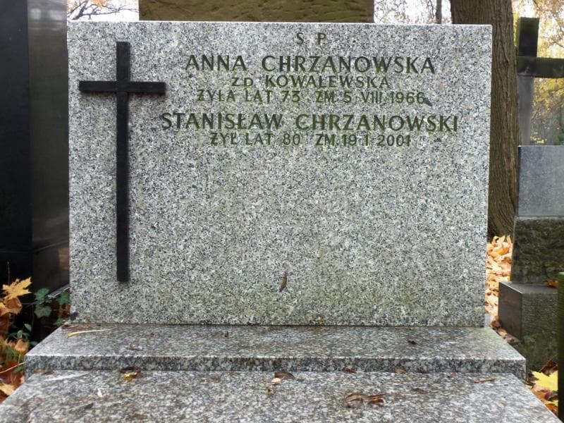 Zdjęcie grobu Stanisław Chrzanowski (2)