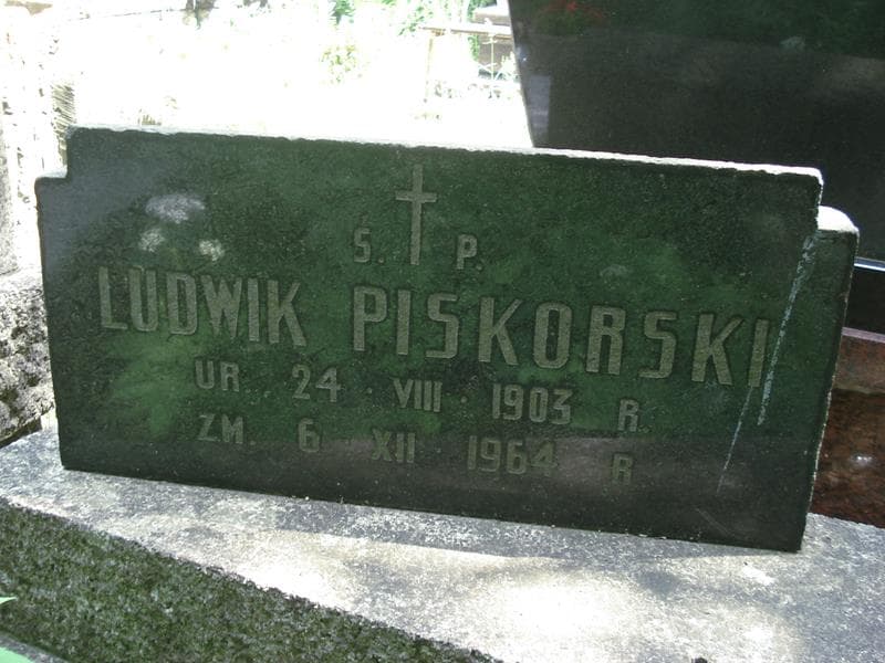 Zdjęcie grobu Ludwik Piskorski (1)