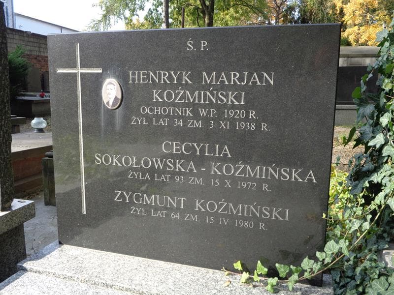 Zdjęcie grobu Henryk Marjan Koźmiński (2)