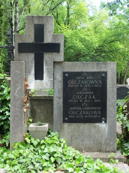 Zdjęcie grobu Zofia Ewa Olczakówna (2)