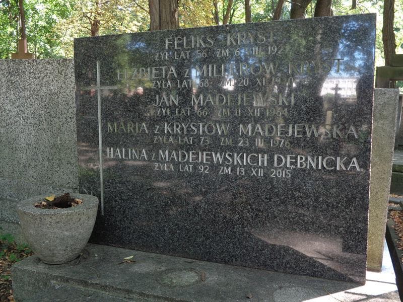 Zdjęcie grobu Maria Madejska (2)