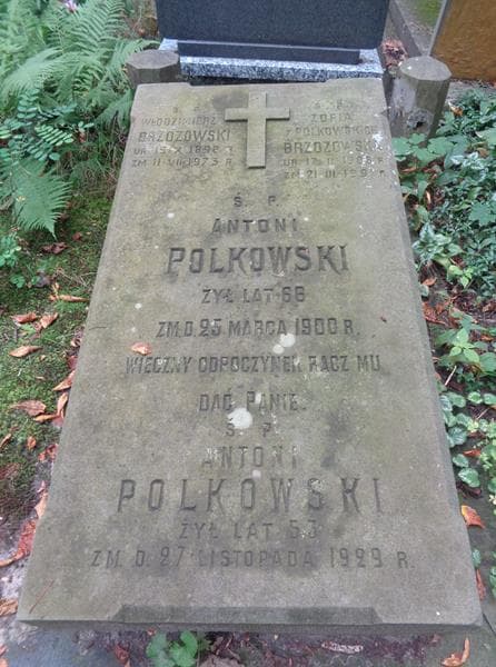 Zdjęcie grobu Antoni Polkowski (2)