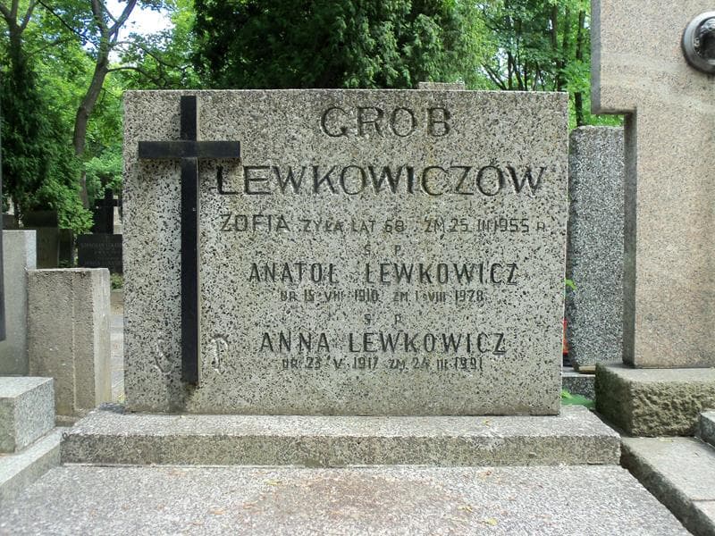 Zdjęcie grobu Anna Lewkowicz (2)