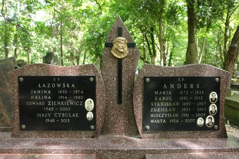 Zdjęcie grobu Maria Anders (2)
