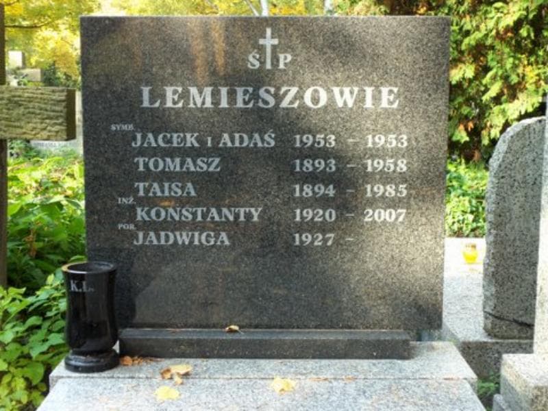 Zdjęcie grobu Jacek Lemiesz (2)