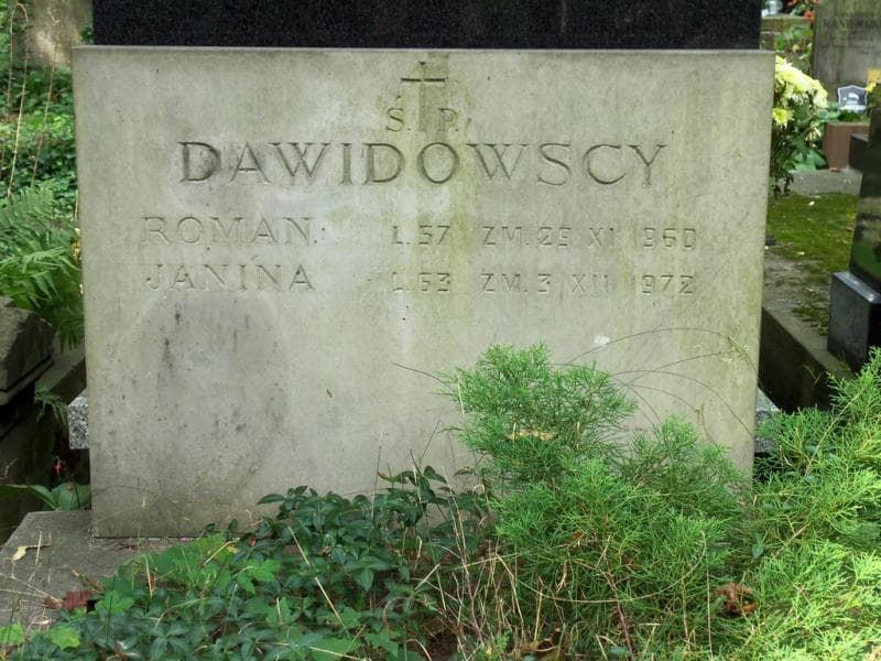 Zdjęcie grobu Janina Dawidowska (2)