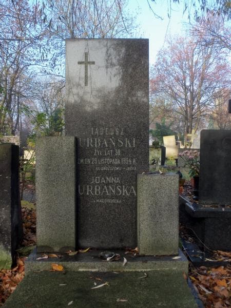 Zdjęcie grobu Tadeusz Urbański (2)