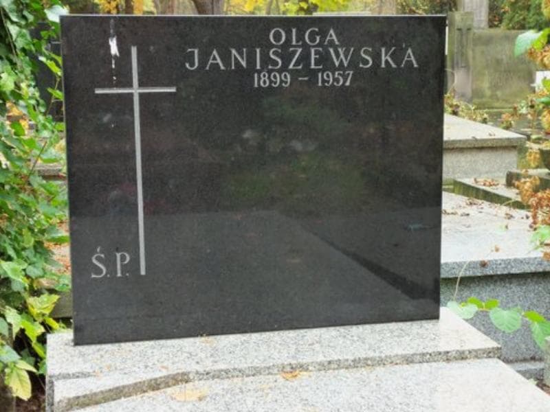 Zdjęcie grobu Olga Janiszewska (2)