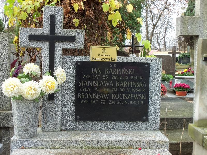 Zdjęcie grobu Wacława Kociszewska (2)