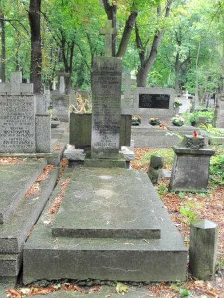 Zdjęcie grobu: Kazimierz Augustowicz