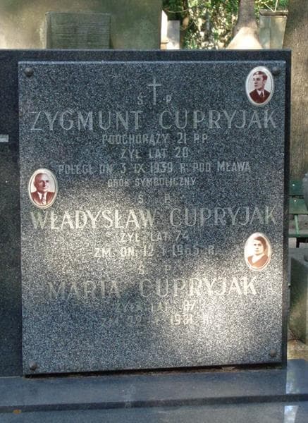 Zdjęcie grobu Marta Cupryjak (2)