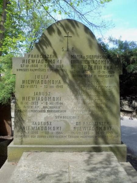 Zdjęcie grobu Tadeusz Niewiadomski (2)