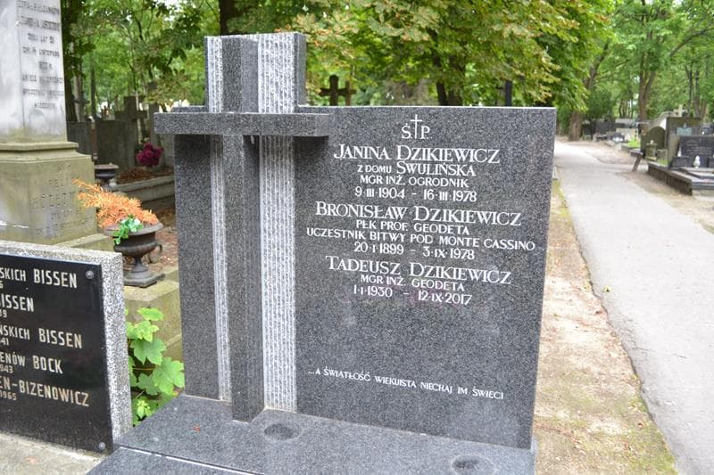 Zdjęcie grobu Bronisław Dzikiewicz (2)