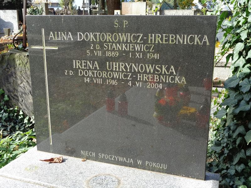 Zdjęcie grobu Irena Uhrynowska (2)