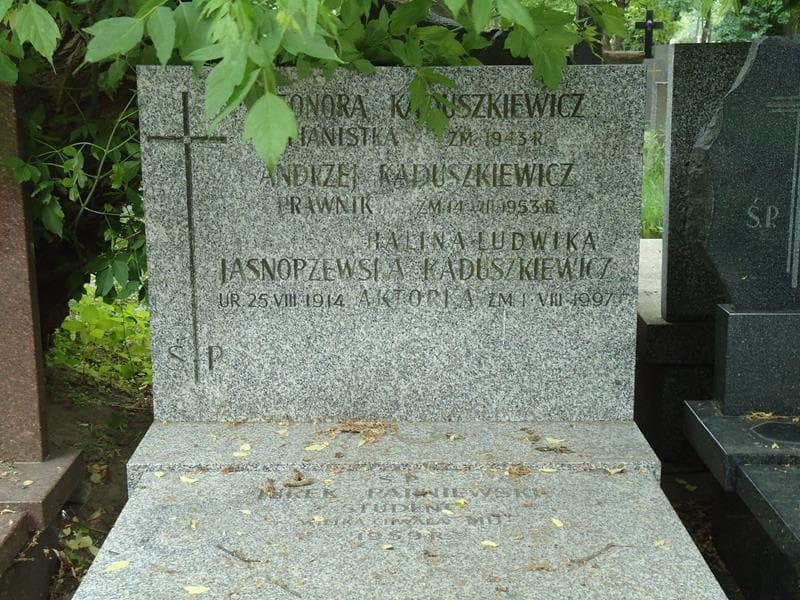 Zdjęcie grobu Halina Ludwika Jasnorzewska-Kaduszkiewicz (2)