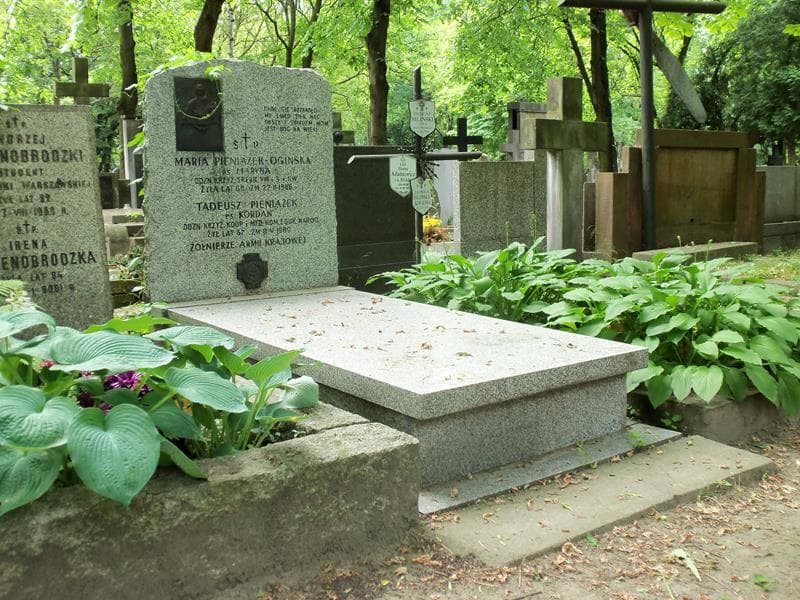 Zdjęcie grobu Maria Pieniążek-Oginska (1)