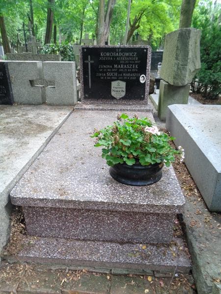 Zdjęcie grobu Zenona Maraszek (1)