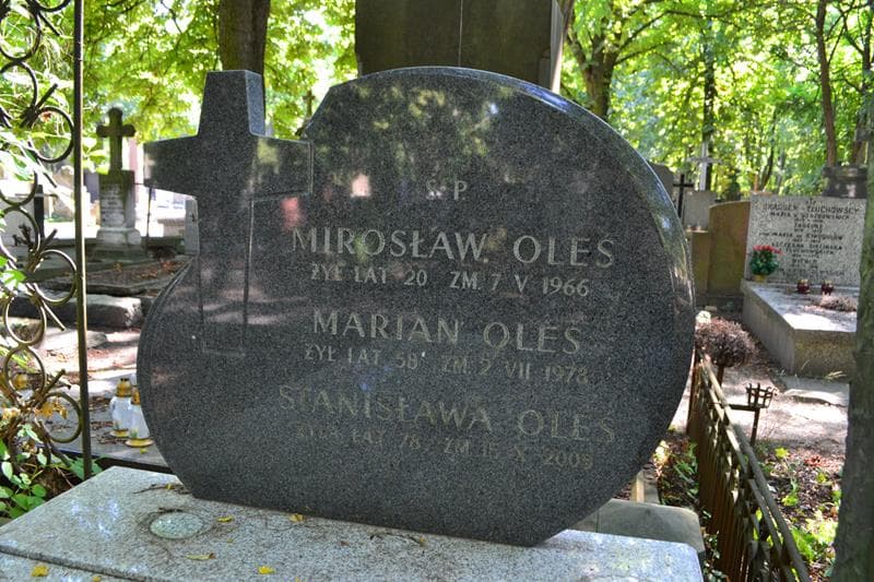 Zdjęcie grobu Stanisława Oleś (2)