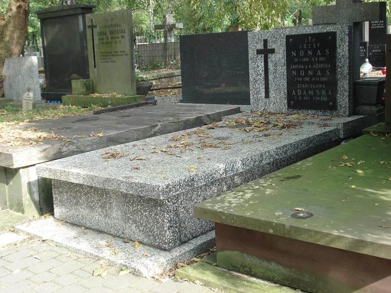 Zdjęcie grobu Stanisława Adamska (1)