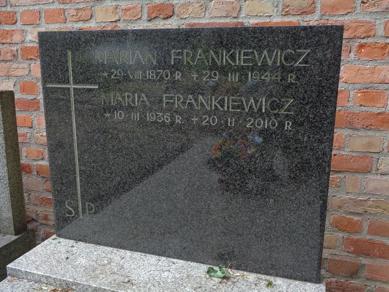 Zdjęcie grobu Maria Frankiewicz (2)
