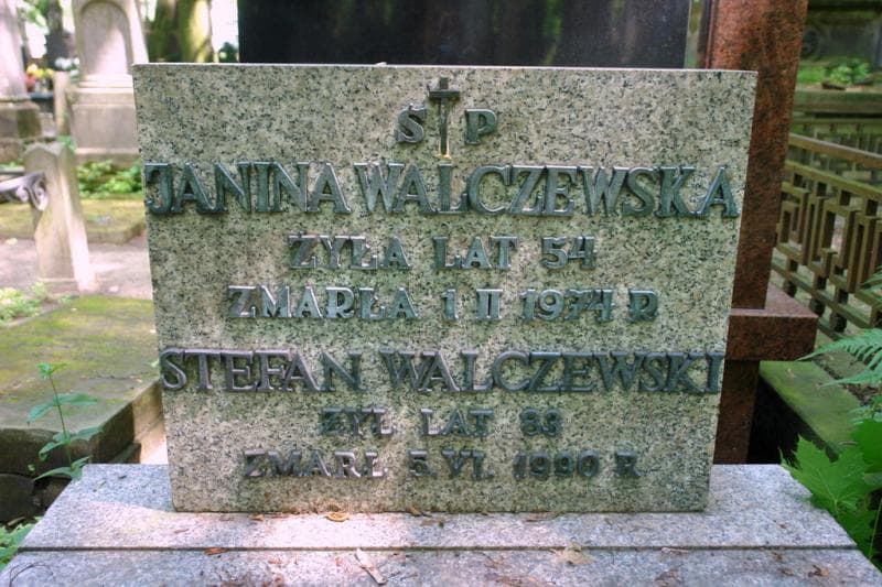 Zdjęcie grobu Janina Walczewska (2)