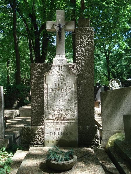 Zdjęcie grobu Stefania Delost (1)