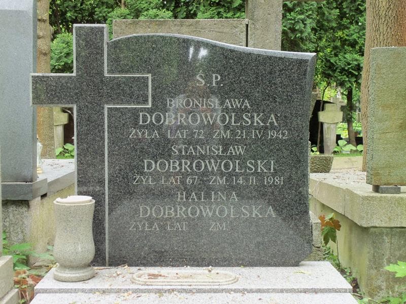 Zdjęcie grobu Bronisława Dobrowolska (2)