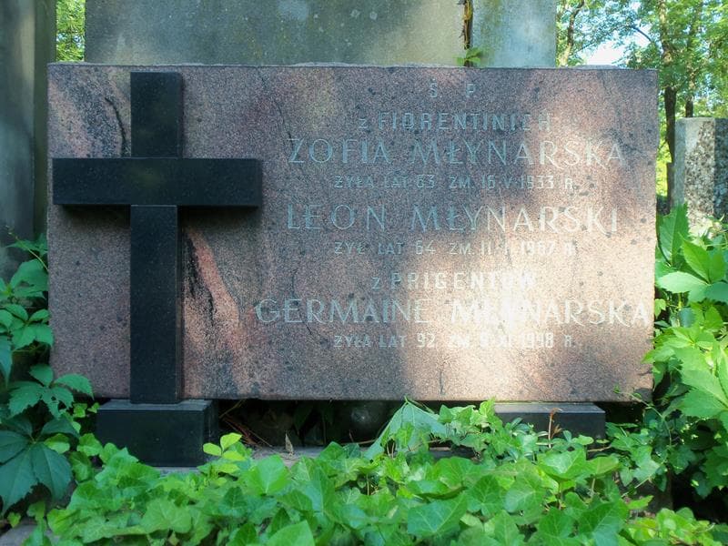 Zdjęcie grobu Germaine Młynarska (2)