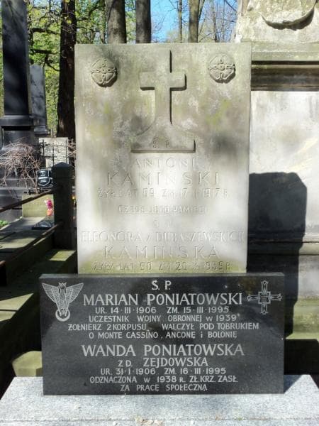 Zdjęcie grobu Wanda Poniatowska (2)