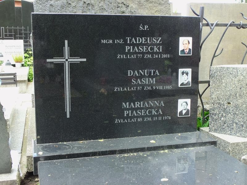 Zdjęcie grobu Tadeusz Piasecki (2)